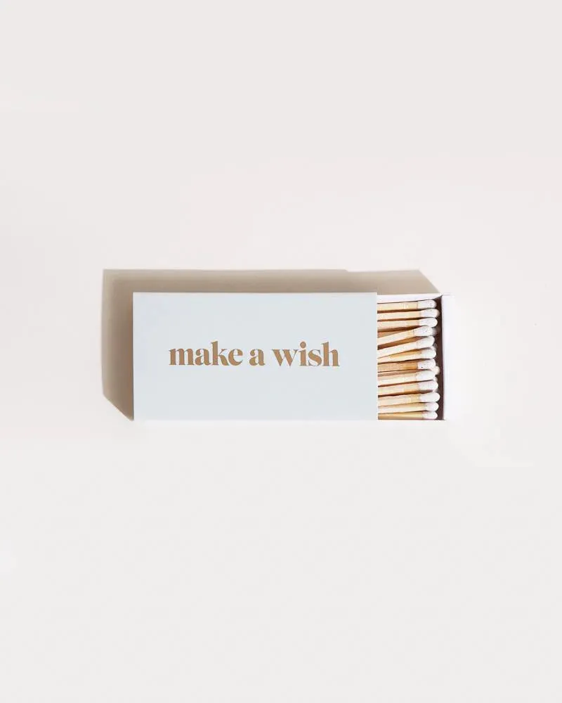 Brooklyn Candle Studio MAKE A WISH Sage Long Matches