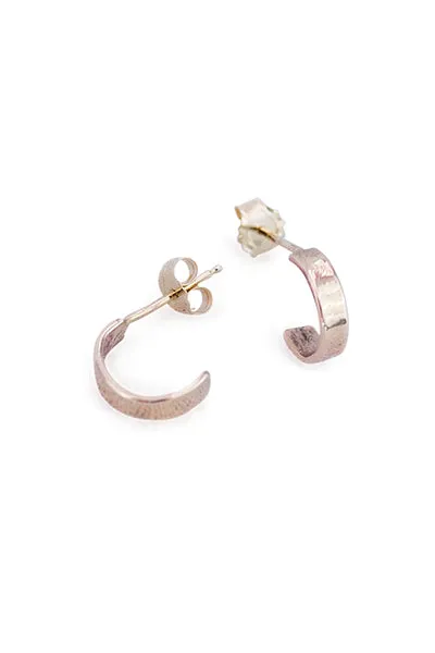 Cuff Hoop Stud Earrings