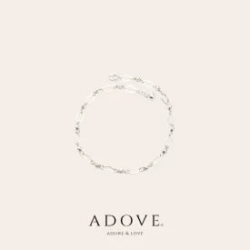 Dainty Diagonal Anklet
