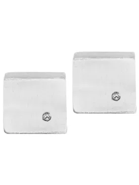 Dainty Square Earrings