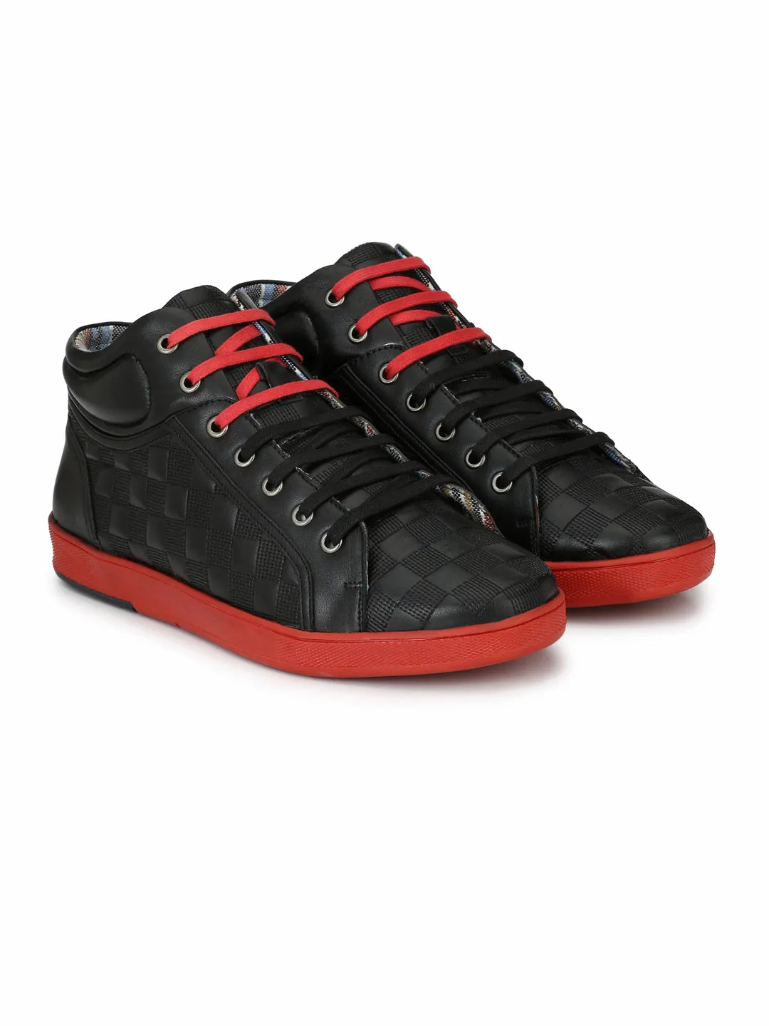 Hitz Black Lace-up Luxure Shoes