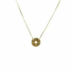 Wanderlust Necklace Gold